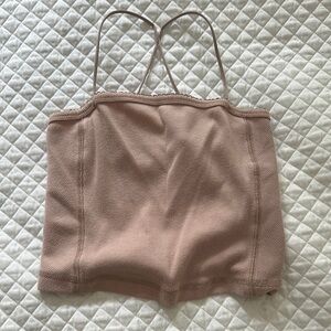 Abercrombie & Fitch Pink Crop Top